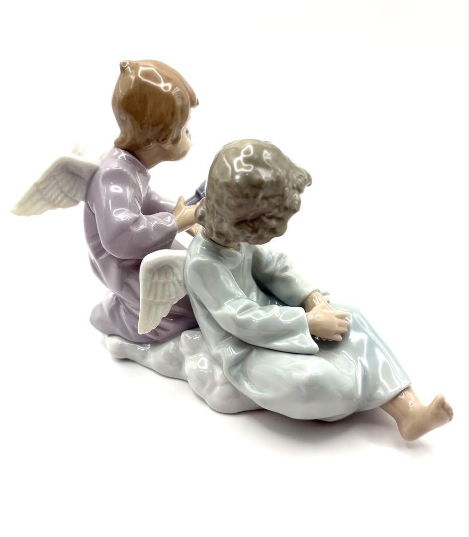 ★美品★Lladro リヤドロ　Angel Care 天使のお手入れ