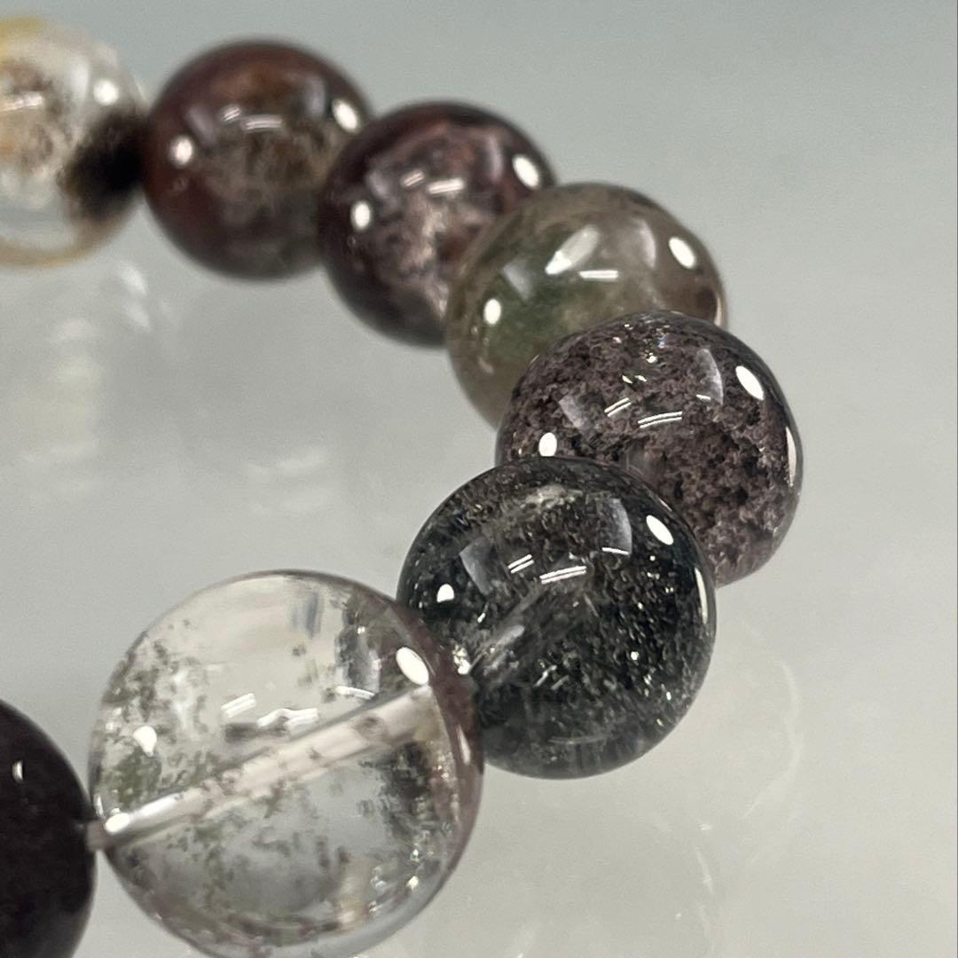 BRY0889☆ガーデンクォーツブレスレット☆天然石　美品