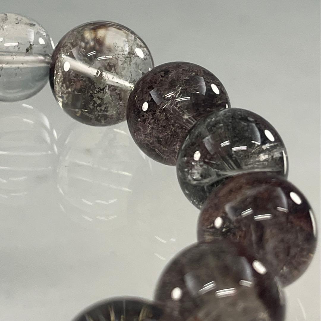 BRY0889☆ガーデンクォーツブレスレット☆天然石　美品