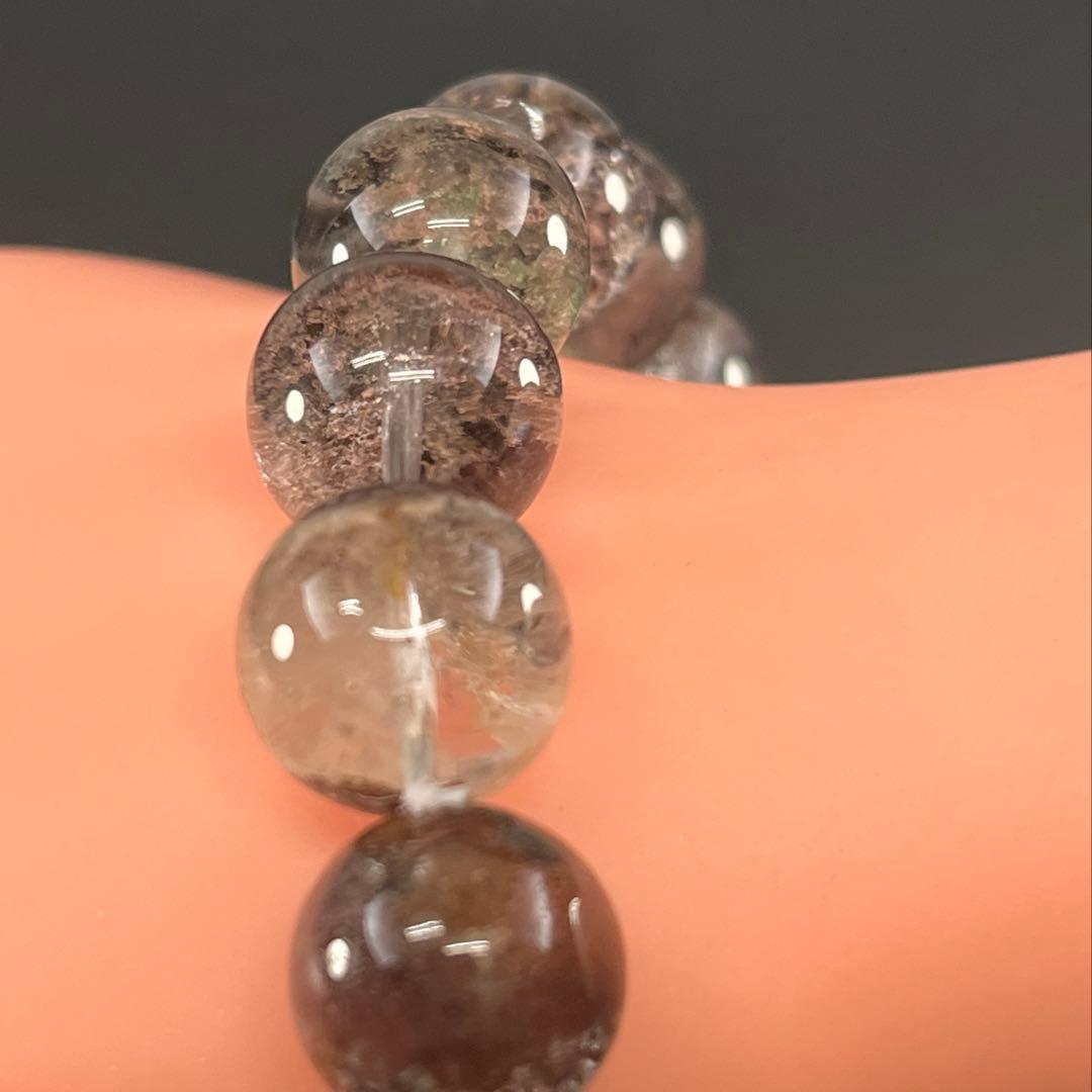 BRY0889☆ガーデンクォーツブレスレット☆天然石　美品