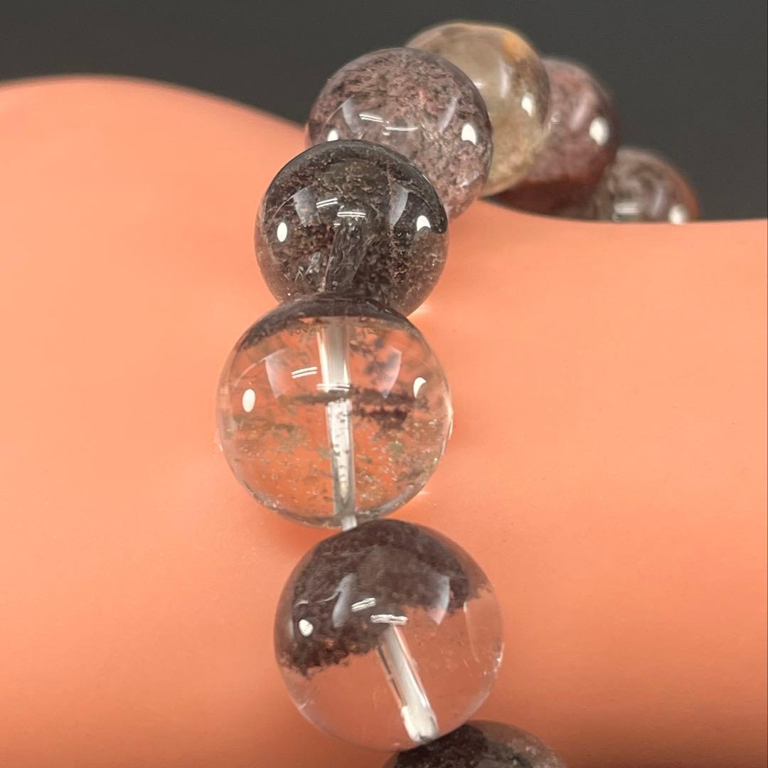 BRY0889☆ガーデンクォーツブレスレット☆天然石　美品