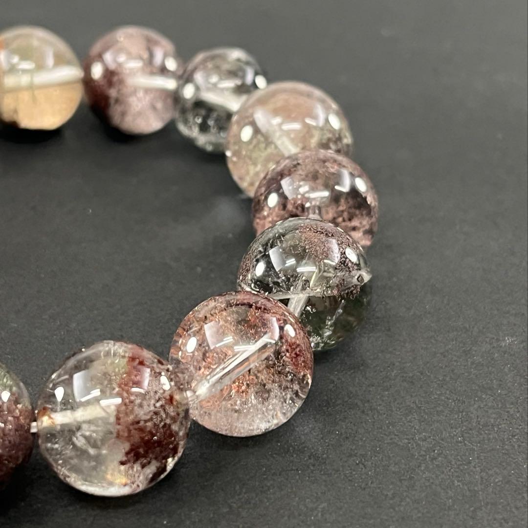 BRY0889☆ガーデンクォーツブレスレット☆天然石　美品