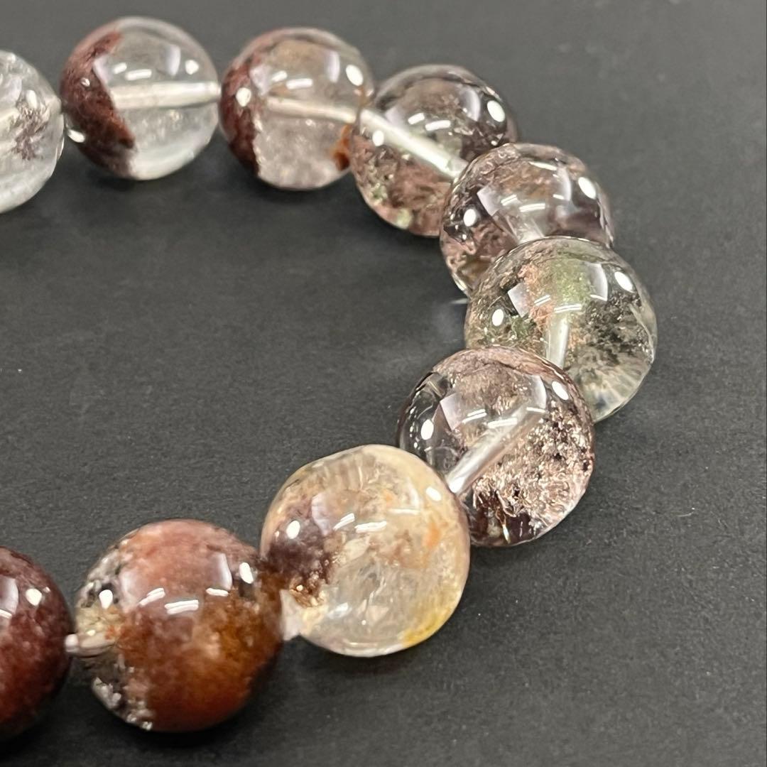 BRY0889☆ガーデンクォーツブレスレット☆天然石　美品