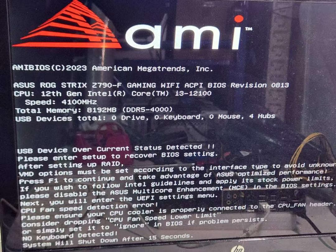 031100D STRIX Z790-F GRMING WIFI マザーボード