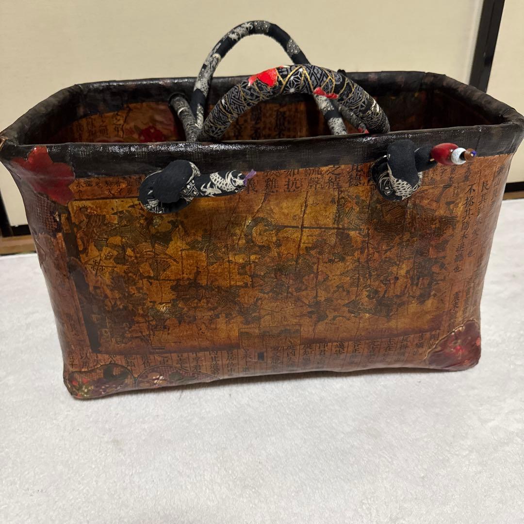 【ミル】一閑張り　特大サイズ　古銭・札付き