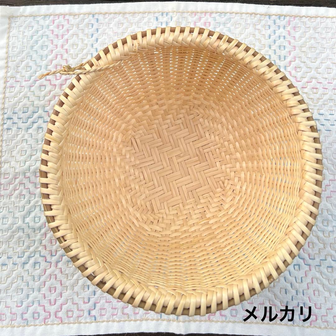 マタタビザル　米とぎザル　新作　編み立て　伝統工芸品　奥会津