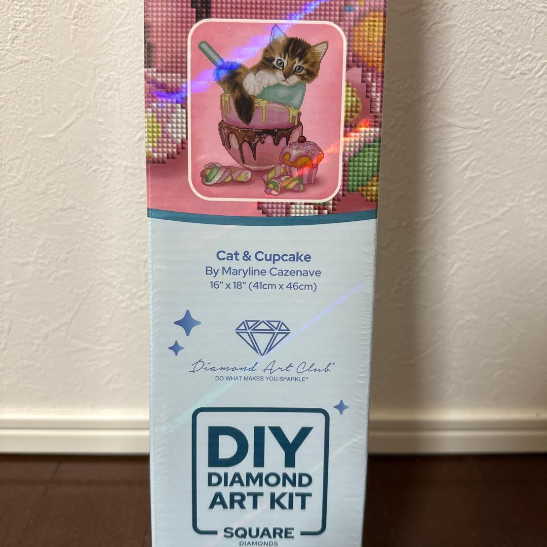 ダイヤモンドアートクラブ 【Cat & cupcake】