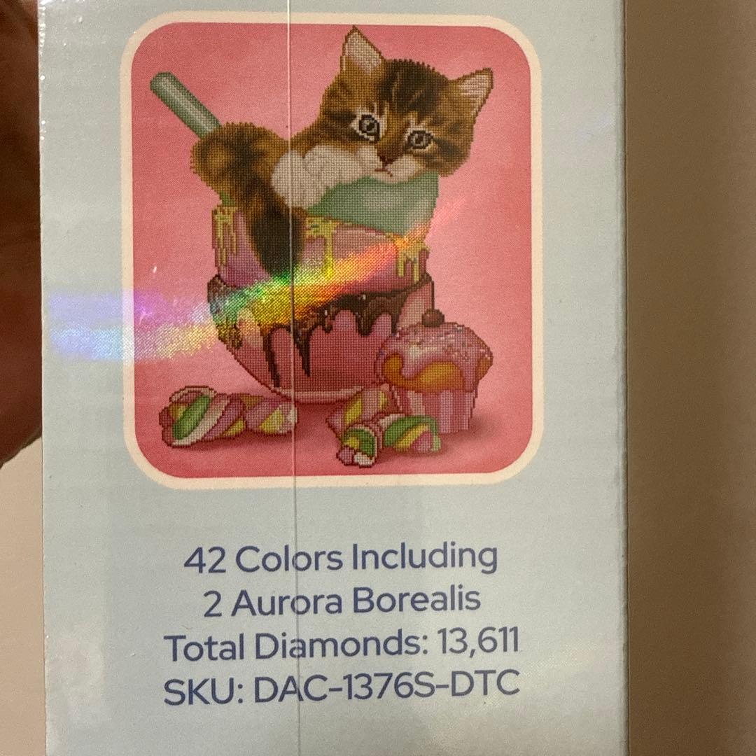 ダイヤモンドアートクラブ 【Cat & cupcake】