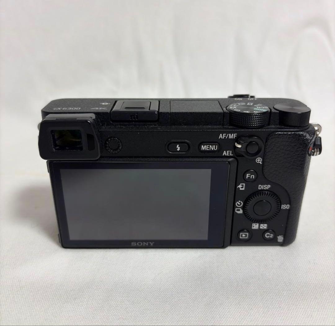 SONY α6300 ブラック ILCE-6300 SONYズームレンズセット