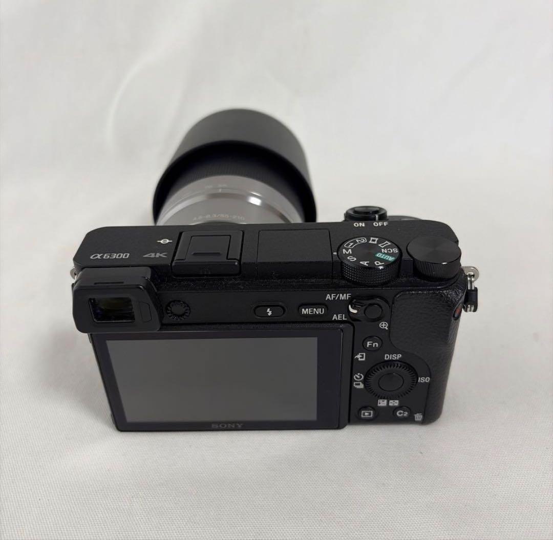 SONY α6300 ブラック ILCE-6300 SONYズームレンズセット
