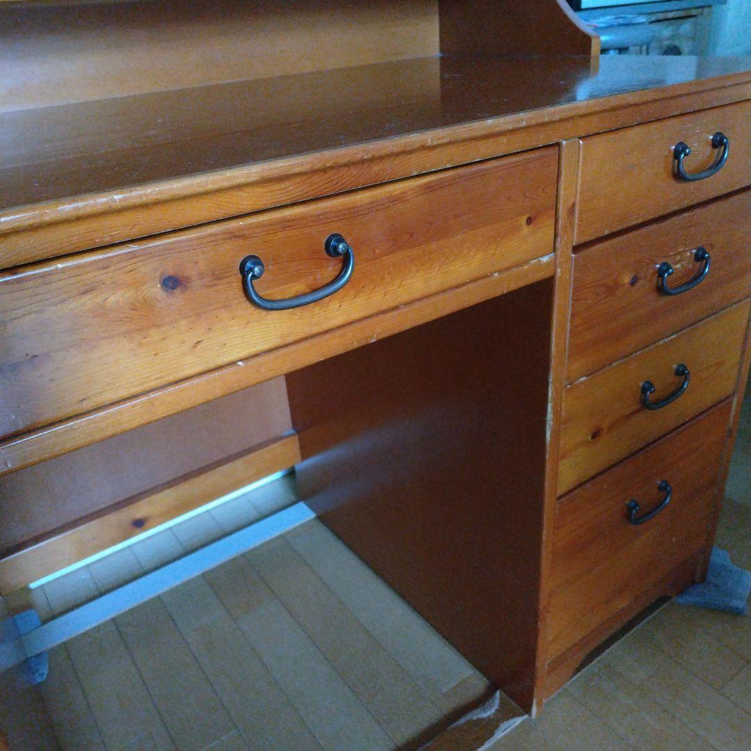 セミアンティーク　木製デスク