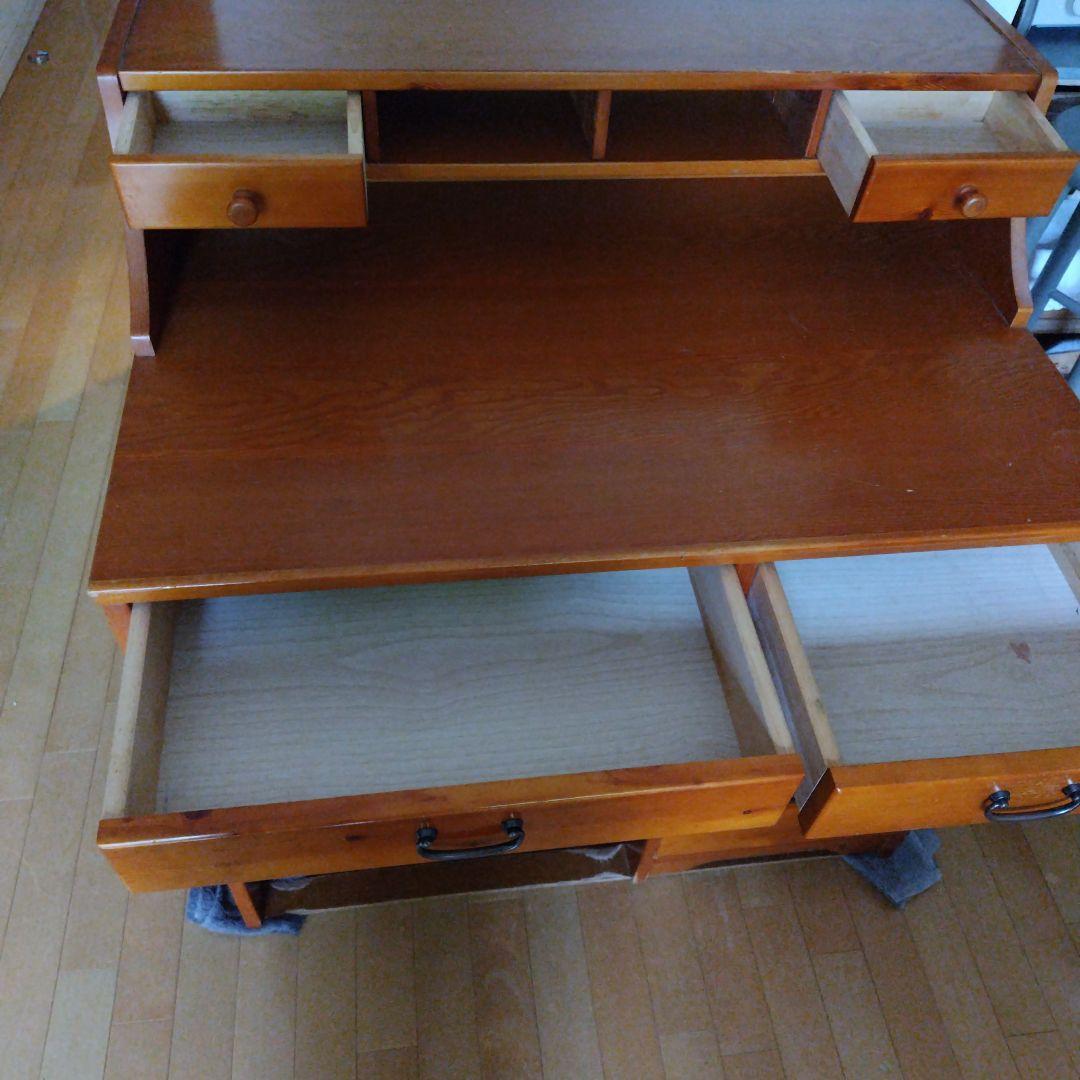 セミアンティーク　木製デスク