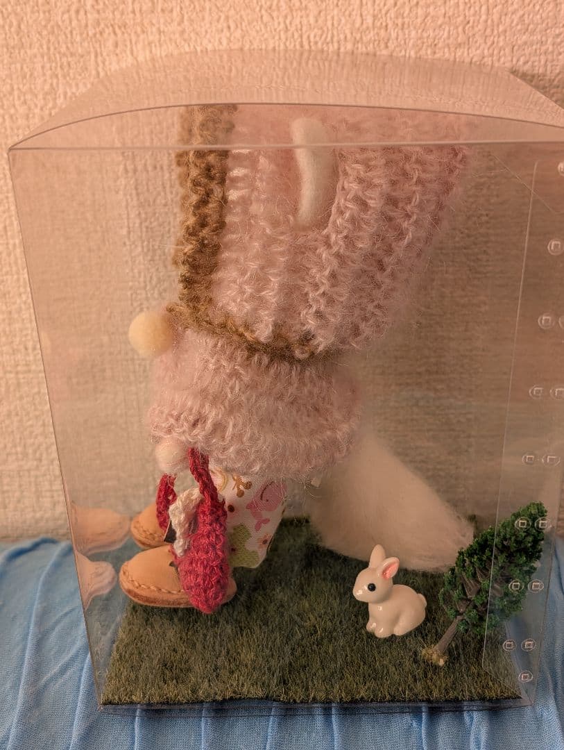 作家さま作 羊毛フェルト 白猫