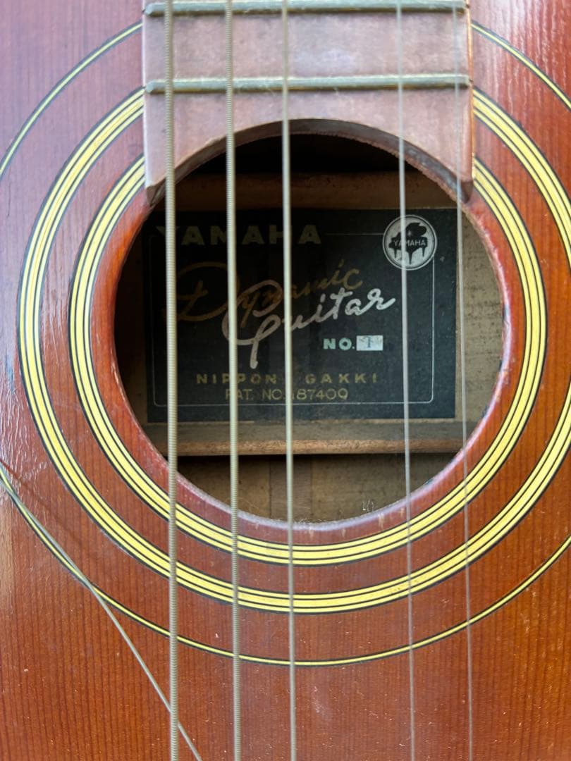 Yamaha D アコースティックギターヤマハ・ダイナミックギター