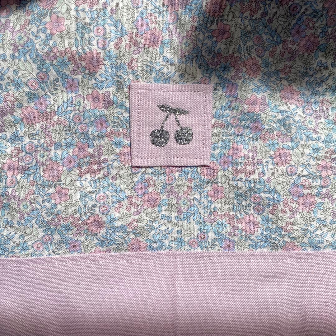 レッスンバック　女の子　上履き入れ　ナップサック袋　給食袋　入園入学ハンドメイド