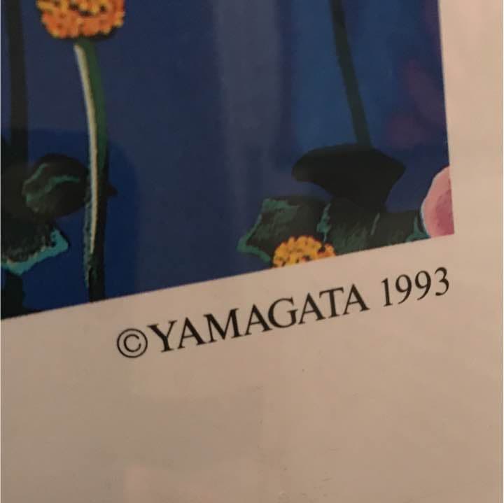 【希少品】⁉️ヒロヤマガタ絵画‼️ポスター‼️