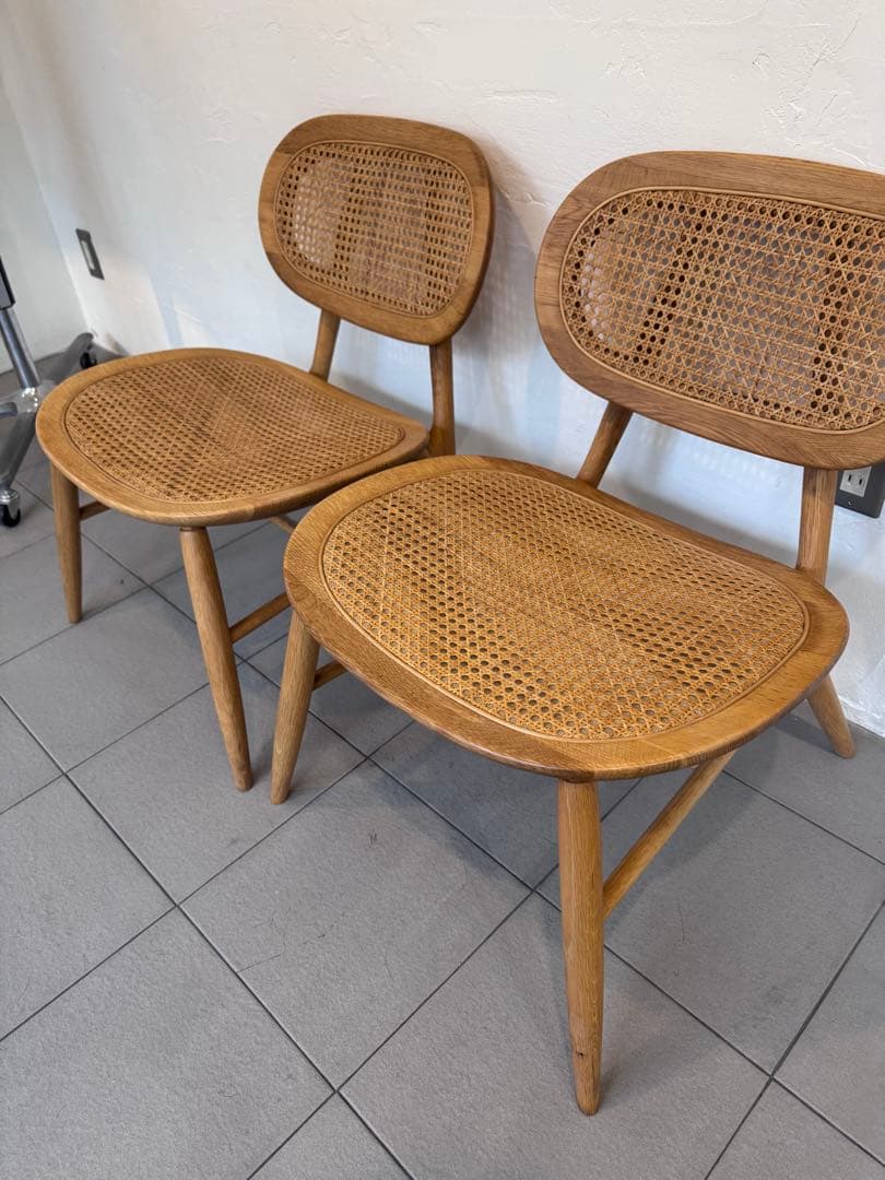 ラタン風ダイニングチェア 1脚【2脚購入の場合割引可能】