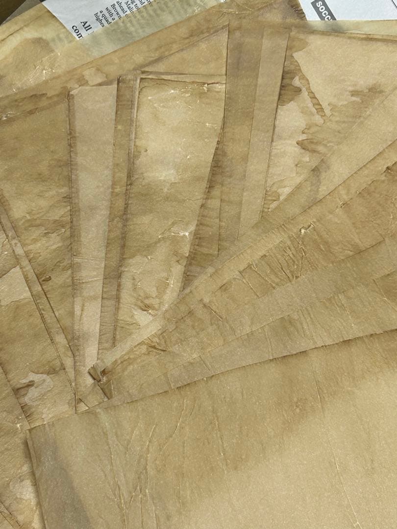 No.854 コーヒー染めトレーシングペーパー