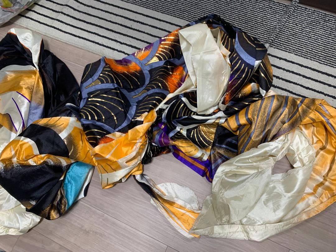 鯉のぼり　徳永　京錦　使用品　6Mセット＋緑　こいのぼり