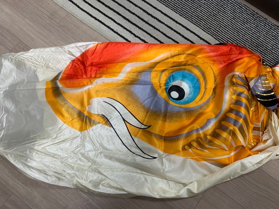 鯉のぼり　徳永　京錦　使用品　6Mセット＋緑　こいのぼり