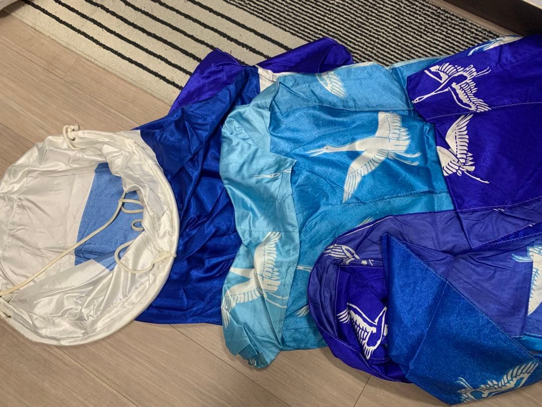 鯉のぼり　徳永　京錦　使用品　6Mセット＋緑　こいのぼり