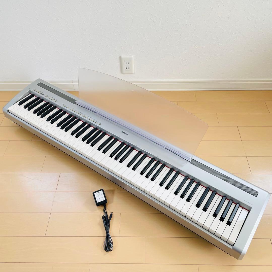 YAMAHA 電子ピアノ P-95S 2011年製 譜面台 電源ケーブル付き