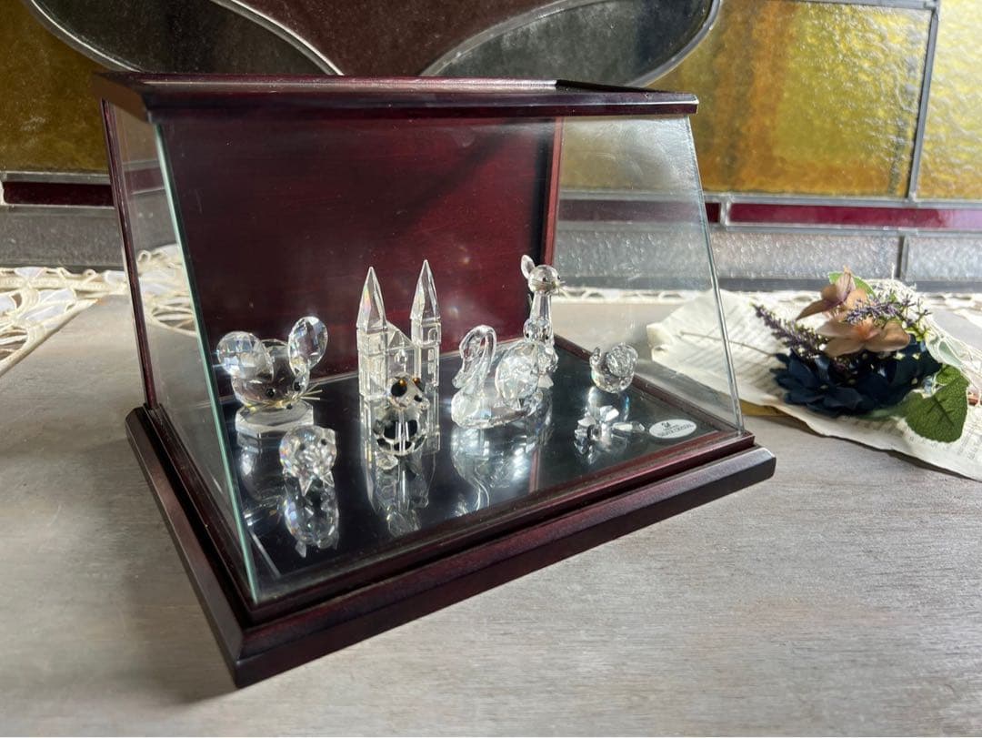 スワロフスキー ケース セット 置物 インテリア