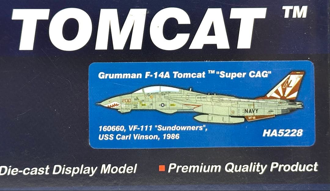 航空機・ヘリコプター Hobby Master 1/72 F-14 TOMCAT HA5228