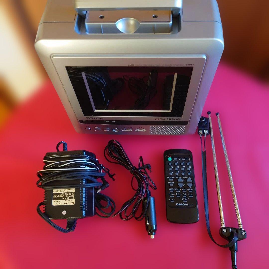 ORIONAC/DC 06-VT1 ポータブル液晶テレビデオ2時電源リモコン付き