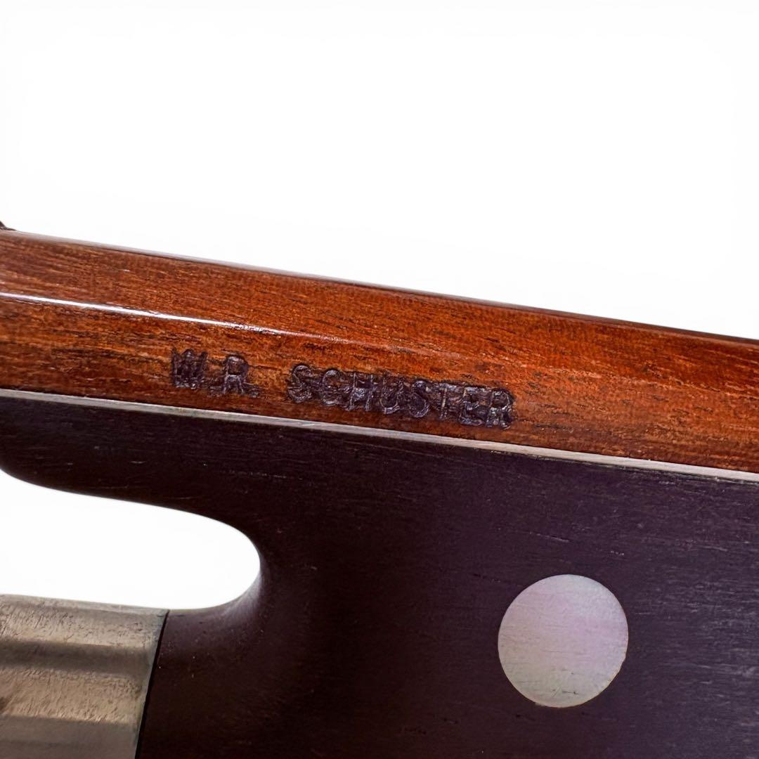 【ドイツ製】W.R. SCHUSTER バイオリン弓 4/4サイズ（約61g）