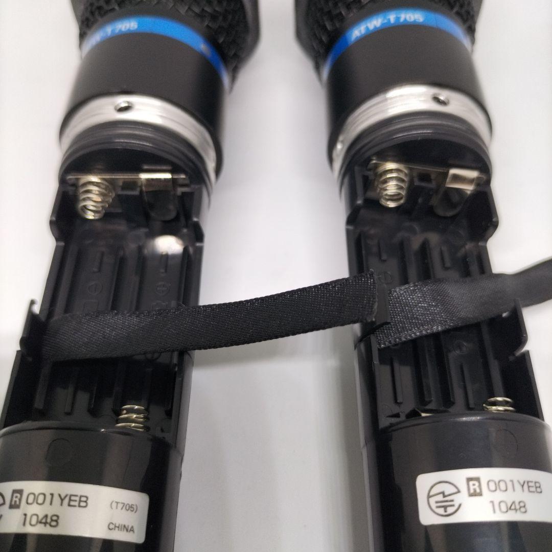 audio-technica AWT-T705 ワイヤレスマイク 2本セット