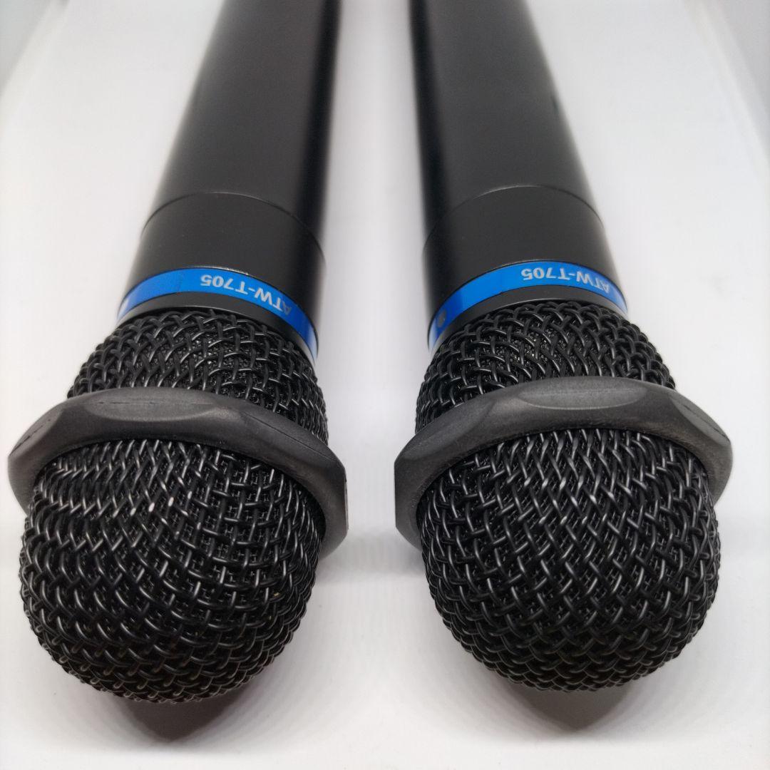 audio-technica AWT-T705 ワイヤレスマイク 2本セット