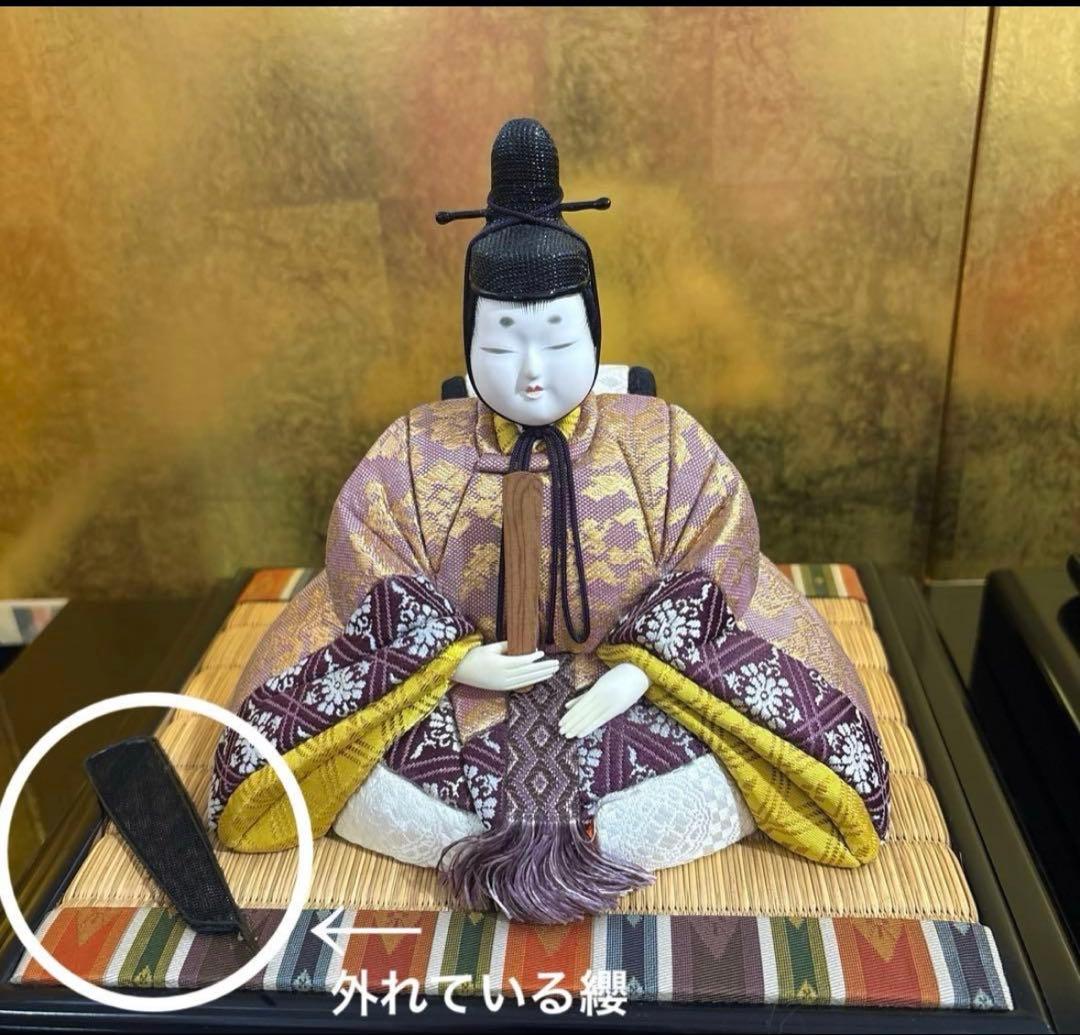 ひな人形　雛飾り　ひな飾り　レトロ　ビンテージ　アンティーク　木目込　ひな祭り