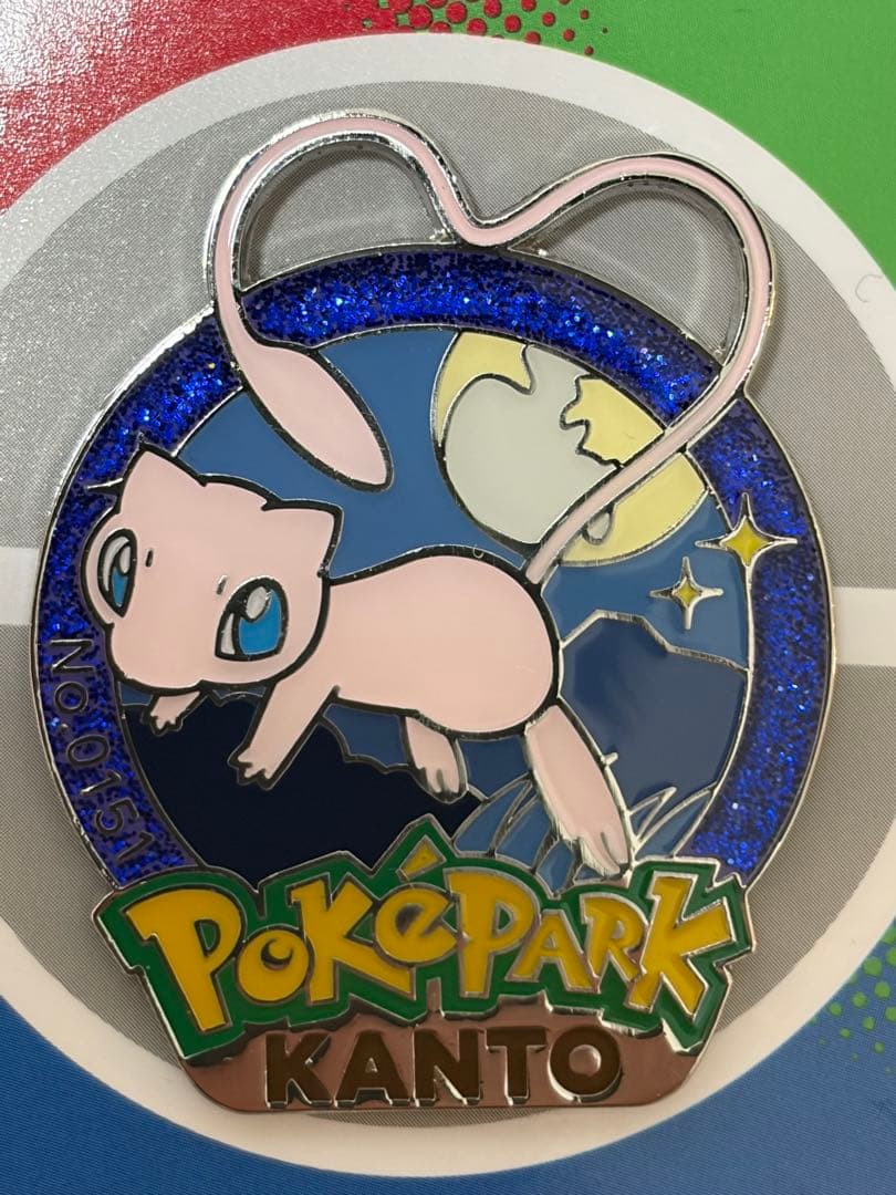 ポケパークカントー限定　ピンズ　ミュウ ピンバッジ