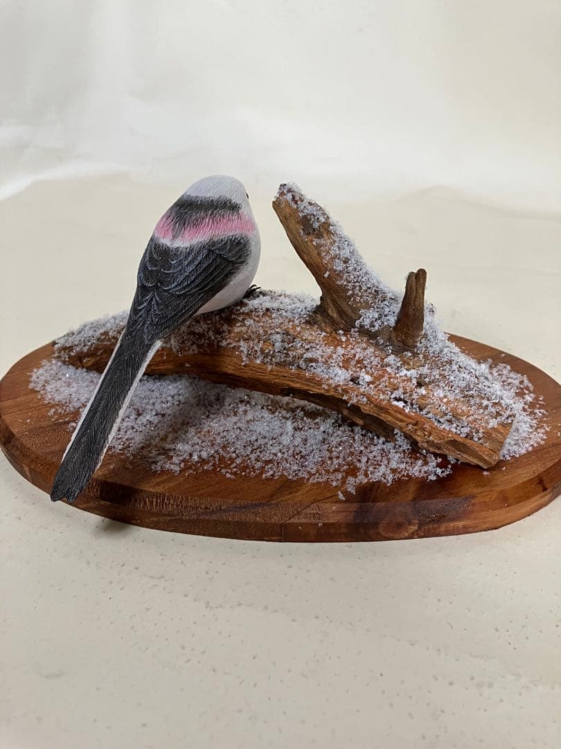 バードカービング(シマエナガ)