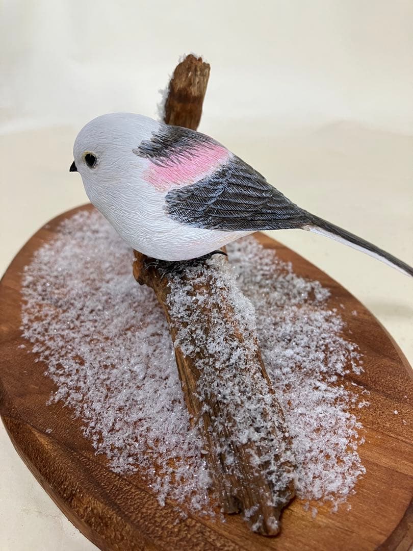 バードカービング(シマエナガ)