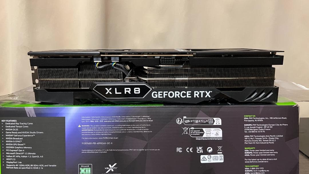 グラフィックボード・グラボ・ビデオカード PNY GeForce RTX4090 24GB XLR8 Gaming