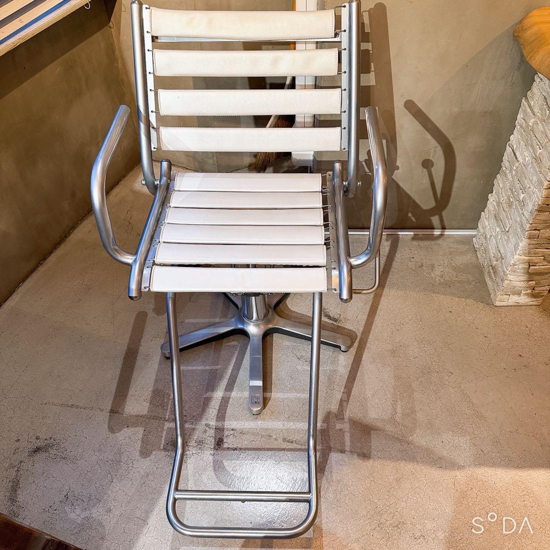 【レア】BRIDGE スタイリングチェア　リクライニング機能付き