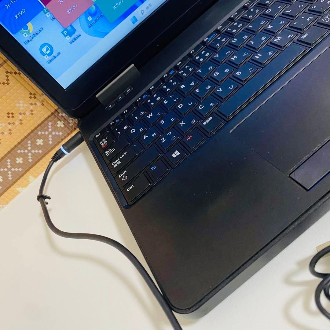 Y753 DellノートパソコンSSD高速WEBカメラWindows11オフィス