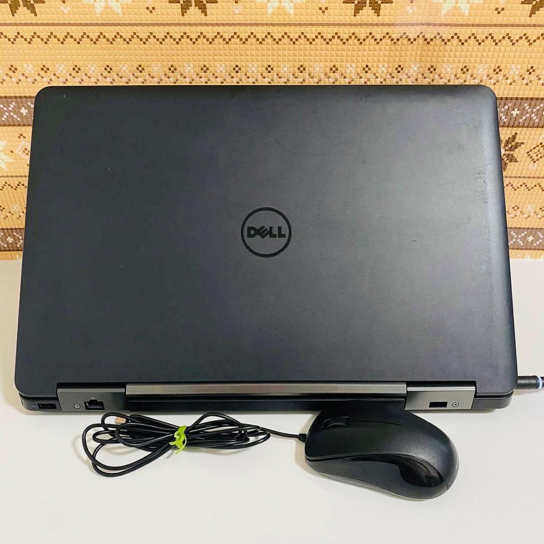 Y753 DellノートパソコンSSD高速WEBカメラWindows11オフィス