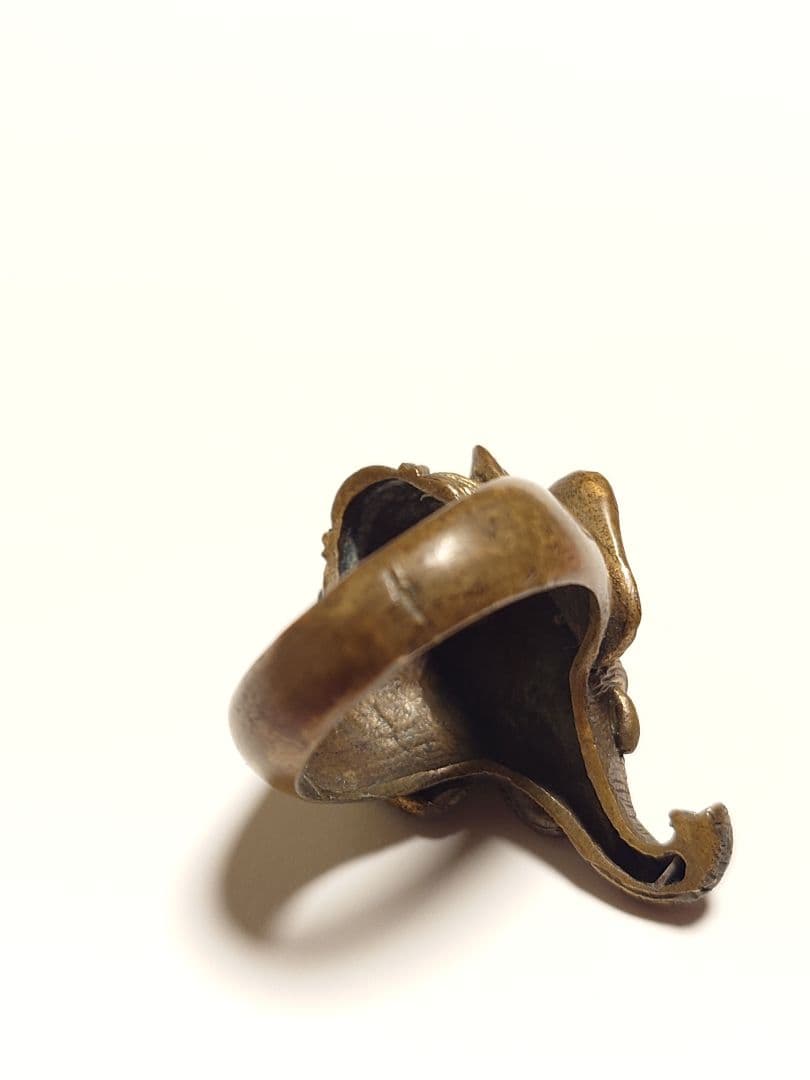 インドネシア　真鍮リング　指輪　24号