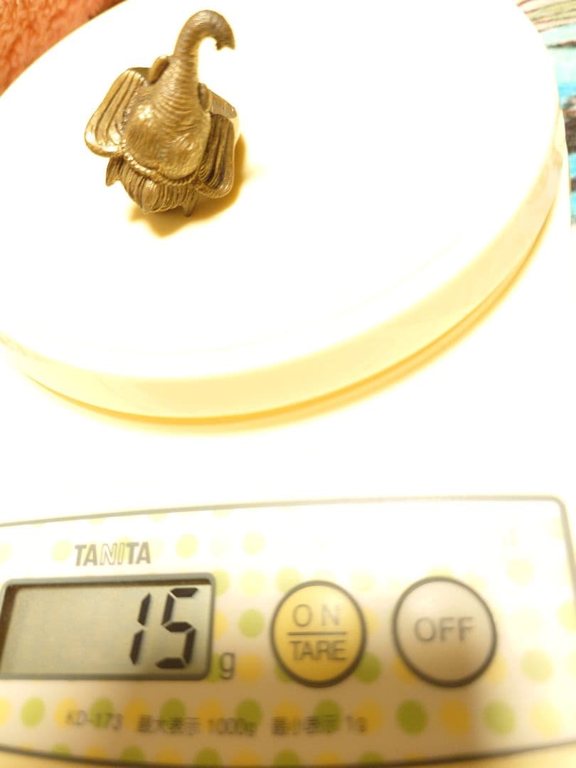 インドネシア　真鍮リング　指輪　24号