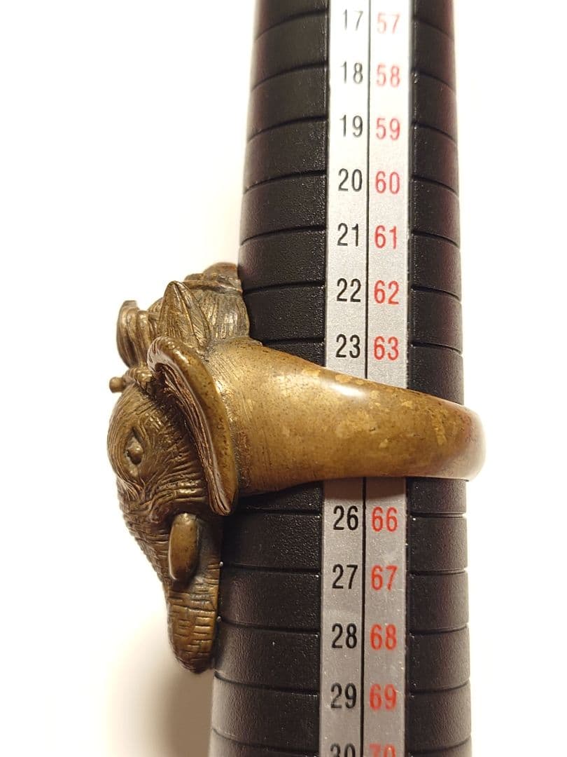 インドネシア　真鍮リング　指輪　24号