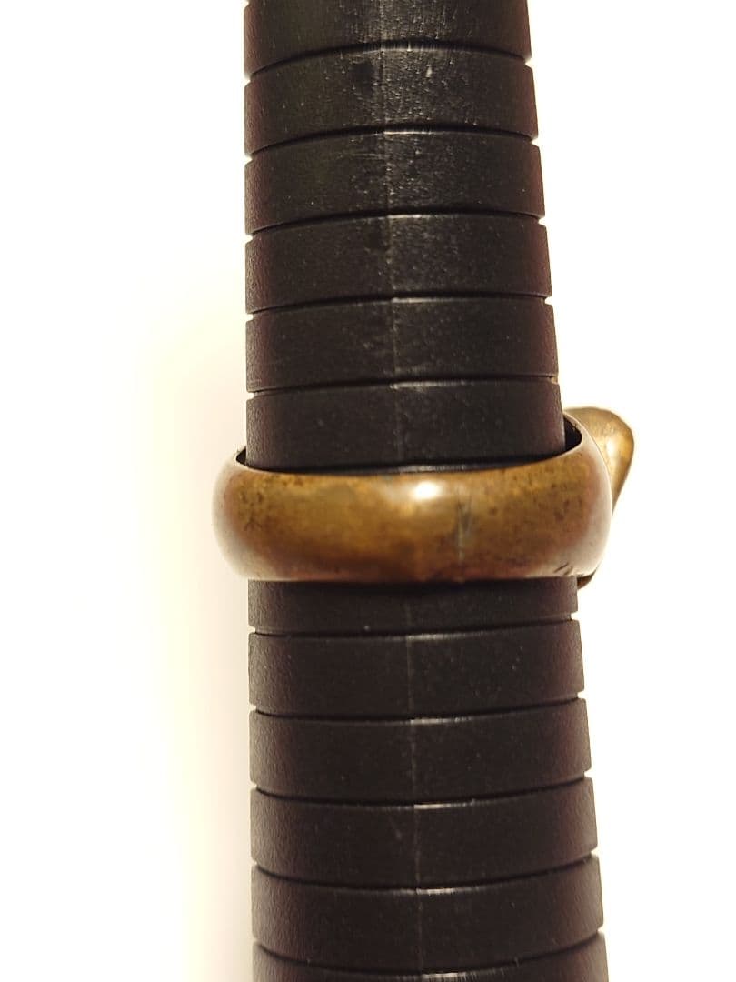 インドネシア　真鍮リング　指輪　24号