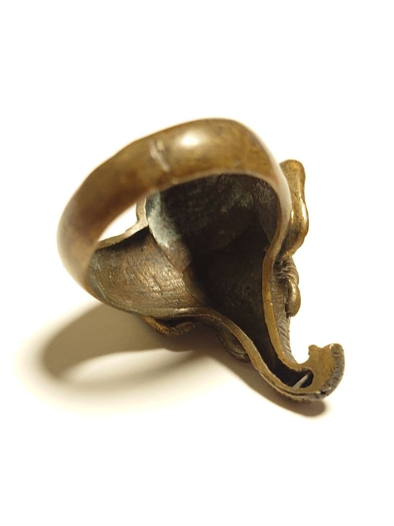 インドネシア　真鍮リング　指輪　24号