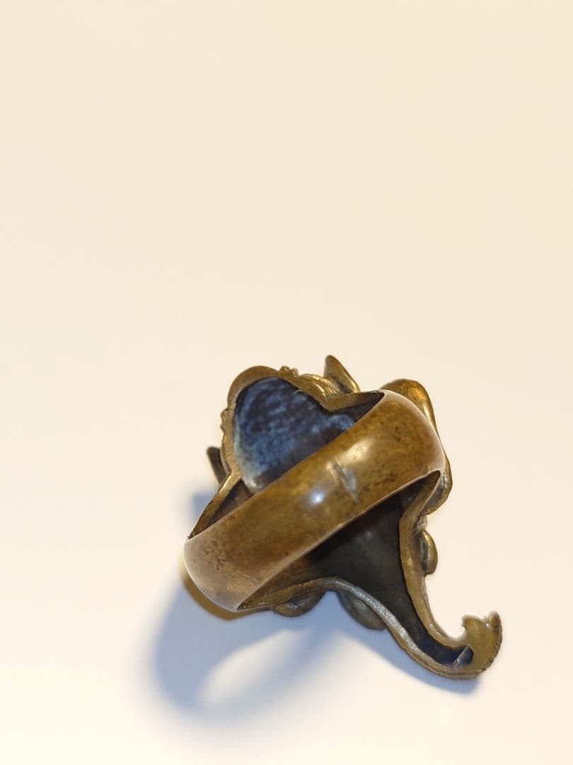 インドネシア　真鍮リング　指輪　24号