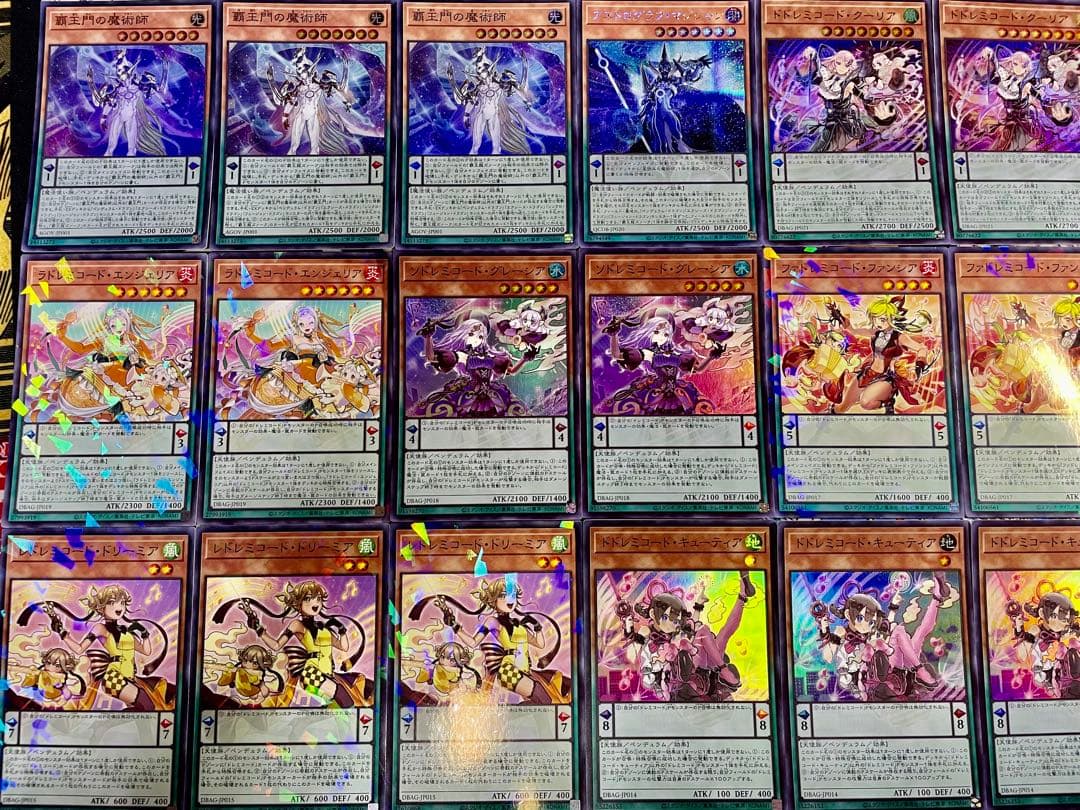 遊戯王　覇王　ドレミコード　デッキ　シク有り　本格構築　EX完備　デッキパーツ