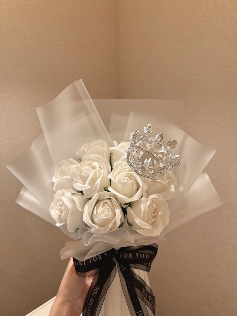 ソープフラワー薔薇 お誕生日 ・記念日 プレゼント 花束2つ