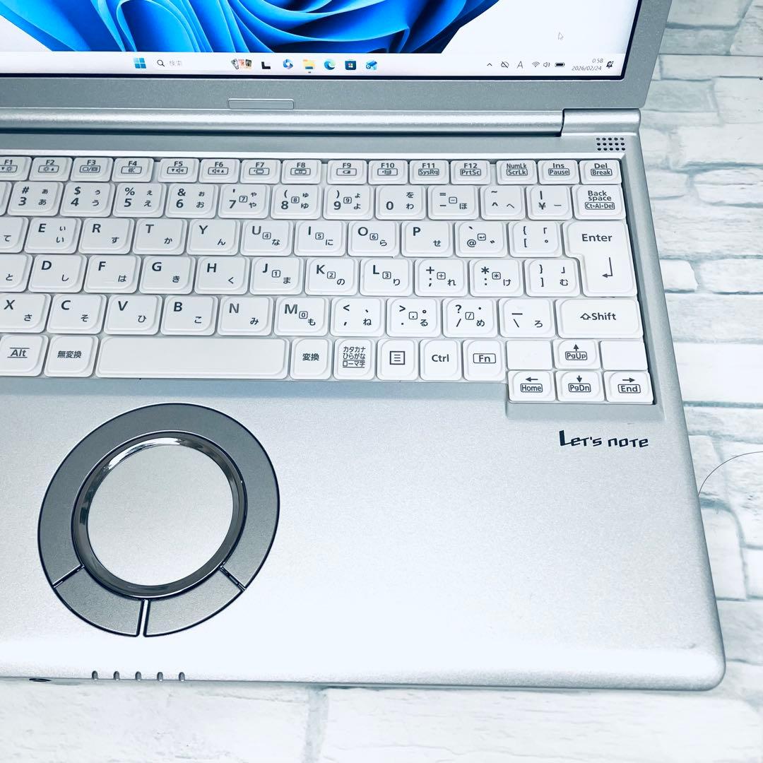 バッテリー◎ 使用時間少 レッツノート CF-SV1 11世代i5 office