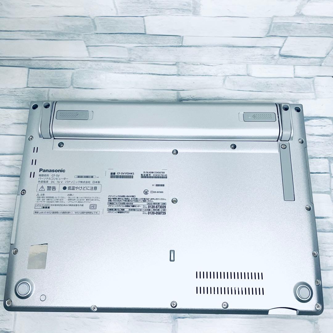 バッテリー◎ 使用時間少 レッツノート CF-SV1 11世代i5 office